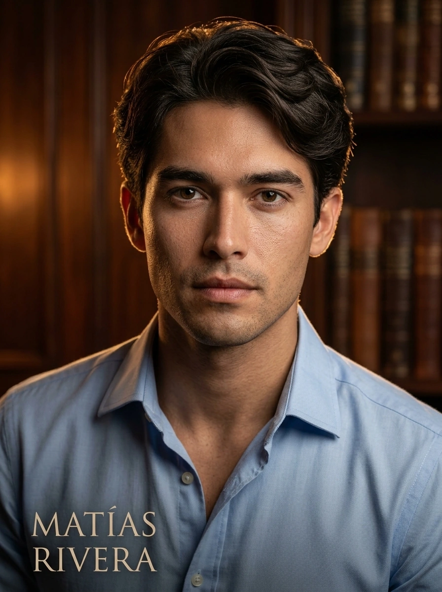 Retrato de Matías Rivera